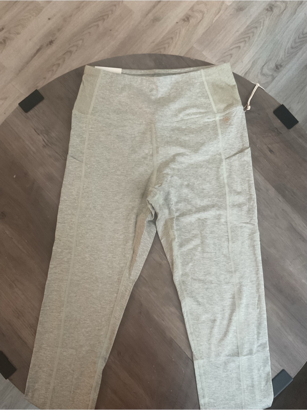 C&C California Heather Tea Women's Leggings with Side Seams